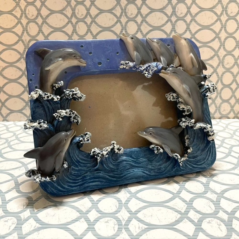 Dolphin 5" x 3" Picture Frame